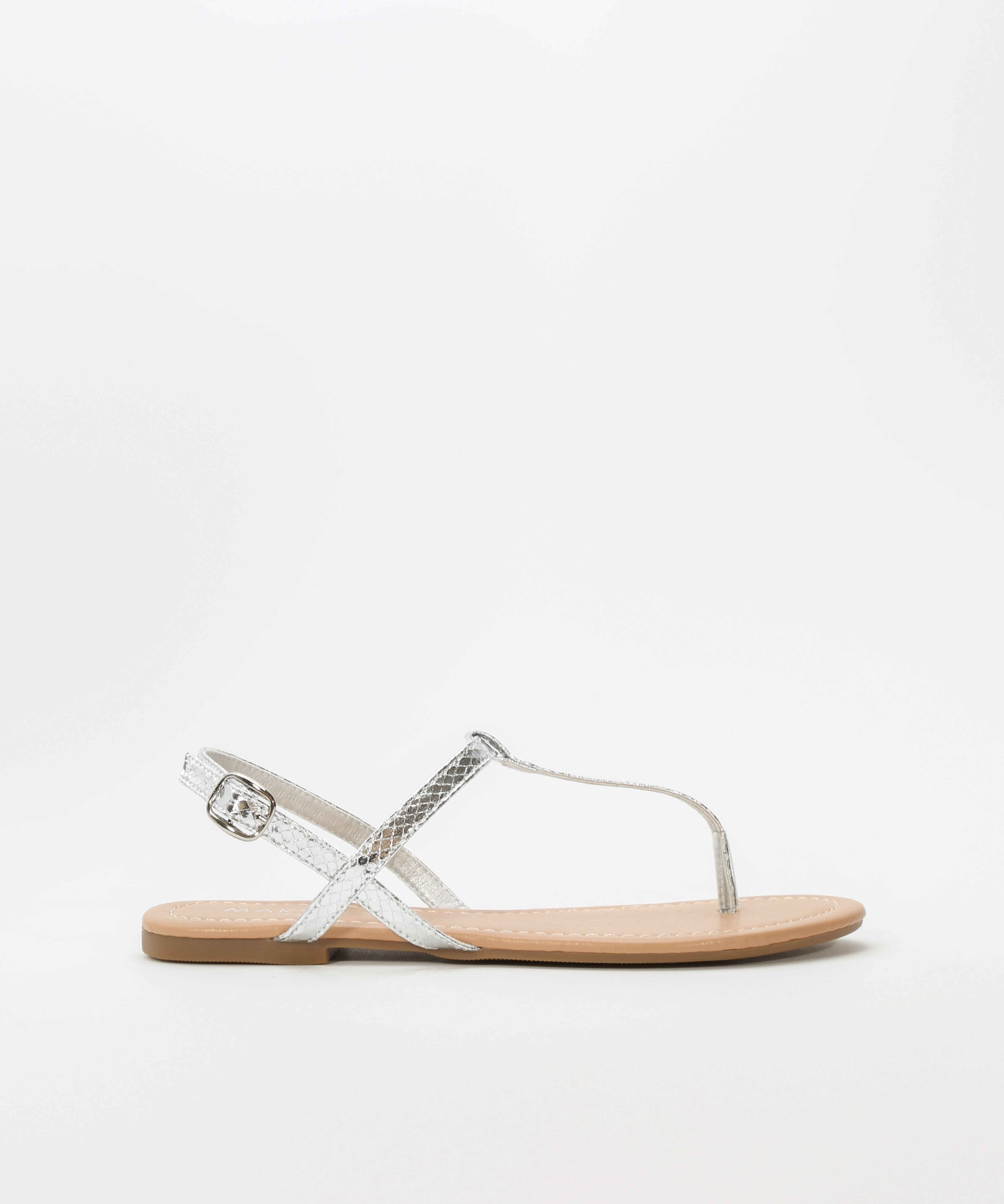 Sandalias planas dedo